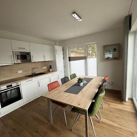 Diemelblick Acht - Ferienhaus Fuer 6 Personen Mit Sauna, Garten Und Dachterrasse Mit Panoramablick Heringhausen المظهر الخارجي الصورة
