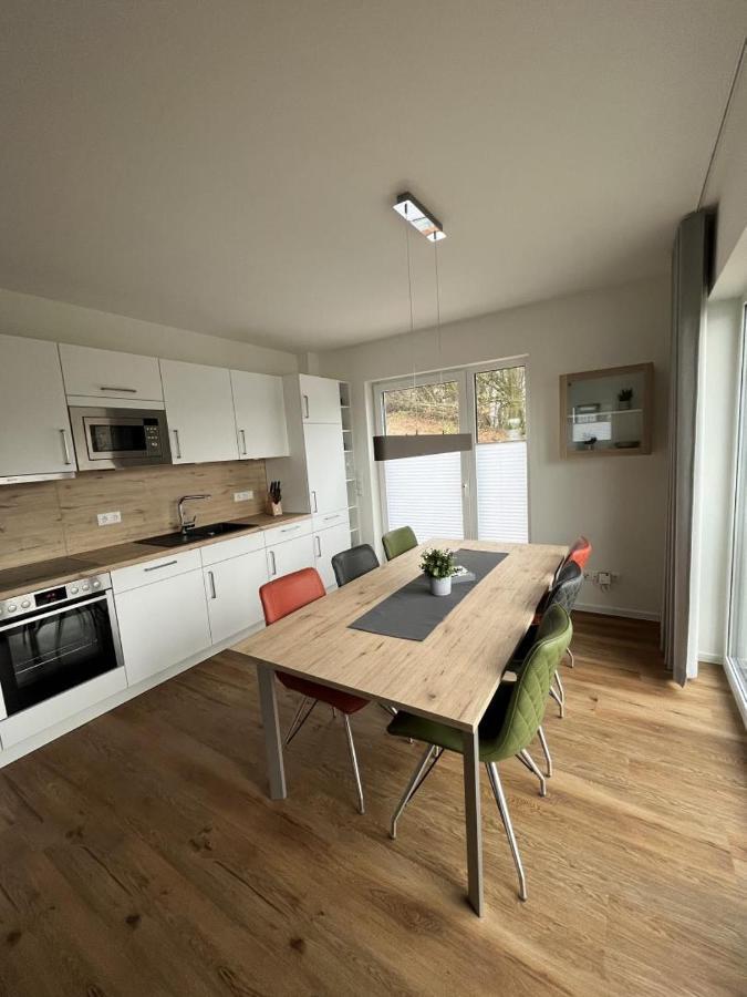 Diemelblick Acht - Ferienhaus Fuer 6 Personen Mit Sauna, Garten Und Dachterrasse Mit Panoramablick Heringhausen المظهر الخارجي الصورة