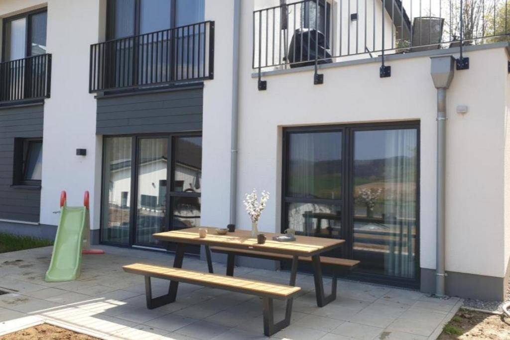 Diemelblick Acht - Ferienhaus Fuer 6 Personen Mit Sauna, Garten Und Dachterrasse Mit Panoramablick Heringhausen المظهر الخارجي الصورة
