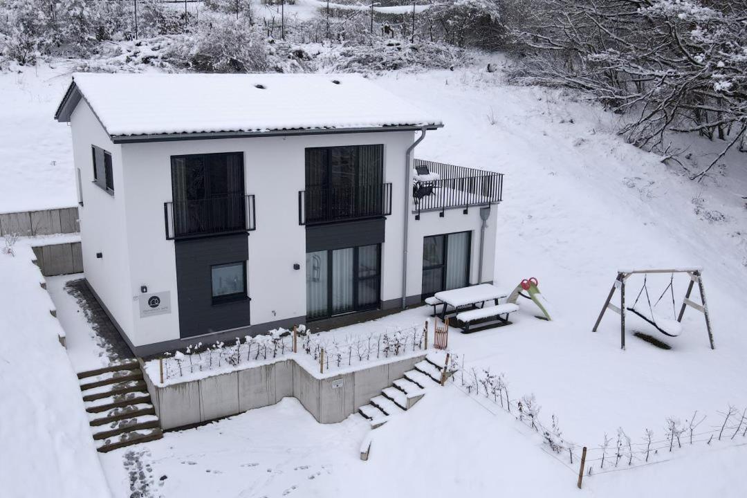 Diemelblick Acht - Ferienhaus Fuer 6 Personen Mit Sauna, Garten Und Dachterrasse Mit Panoramablick Heringhausen المظهر الخارجي الصورة