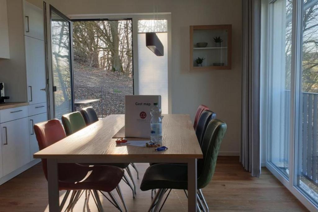 Diemelblick Acht - Ferienhaus Fuer 6 Personen Mit Sauna, Garten Und Dachterrasse Mit Panoramablick Heringhausen المظهر الخارجي الصورة